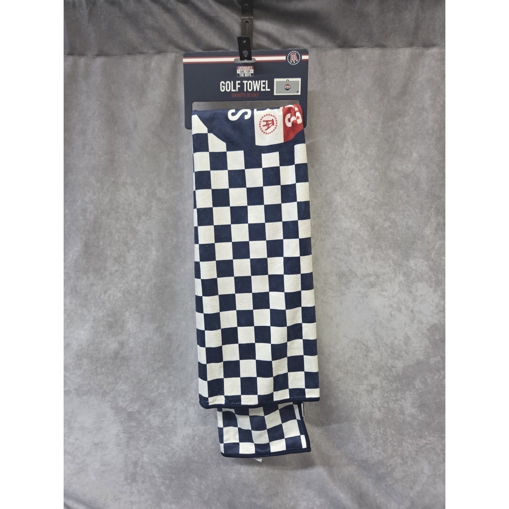 Golf Towel Red/Wht/Blu - Picture 2 of 2